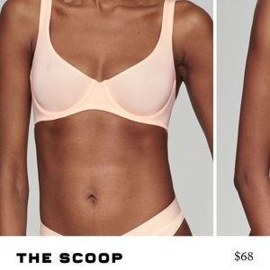 Cuup Scoop bra in blush 38B